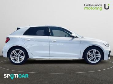 SPOTICAR Audi A1 1.0 Tfsi 30 S Line Sportback S Tronic Euro 6 (s/s) Used Car - City Car Petrol White - Clacton-on-sea - 1200603983_5