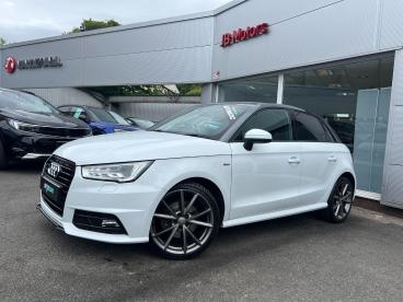 SPOTICAR Audi A1 1.4 Tfsi Black Edition Sportback S Tronic Euro 6 ( Used Car - City Car Petrol White - Malton - 1200604771_1
