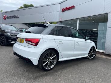 SPOTICAR Audi A1 1.4 Tfsi Black Edition Sportback S Tronic Euro 6 ( Used Car - City Car Petrol White - Malton - 1200604771_2