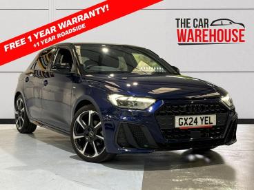 SPOTICAR Audi A1 30 Tfsi 110 Black Edition 5dr S Tronic Used Car - City Car Petrol Blue - Swansea - 1200605776_1