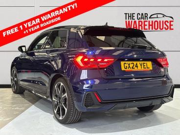 SPOTICAR Audi A1 30 Tfsi 110 Black Edition 5dr S Tronic Used Car - City Car Petrol Blue - Swansea - 1200605776_2