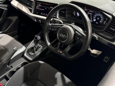 SPOTICAR Audi A1 30 Tfsi 110 Black Edition 5dr S Tronic Used Car - City Car Petrol Blue - Swansea - 1200605776_3