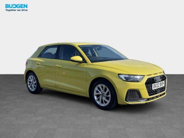 SPOTICAR Audi A1 1.0 Tfsi 30 Sport Sportback Euro 6 (s/s) 5dr Used Car - City Car Petrol Yellow - Shrewsbury - 1200620093_1