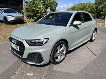SPOTICAR Audi A1 1.0 Tfsi 25 S Line Sportback Euro 6 (s/s) 5dr Used Car - City Car Petrol Silver - Swansea - 1200624312_3
