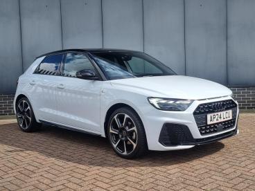 SPOTICAR Audi A1 1.0 Tfsi 30 Black Edition Sportback S Tronic Euro Used Car - City Car Petrol White - Bedford - 1200626696_1