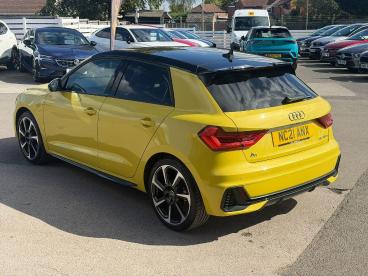 SPOTICAR Audi A1 1.5 Tfsi 35 Black Edition Sportback S Tronic Euro Used Car - City Car Petrol Yellow - Billinghay - 1200640434_2