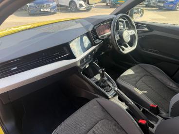 SPOTICAR Audi A1 1.5 Tfsi 35 Black Edition Sportback S Tronic Euro Used Car - City Car Petrol Yellow - Billinghay - 1200640434_5