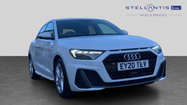 SPOTICAR Audi A1 1.0 Tfsi 30 S Line Sportback S Tronic Euro 6 (s/s) Used Car - City Car Petrol White - Walton On Thames - 1200643774_1