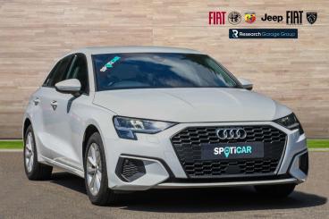 SPOTICAR Audi A3 1.5 Tfsi 35 Technik Sportback Euro 6 (s/s) 5dr Used Car - Saloon Petrol White - Hinckley - 1200527387_1