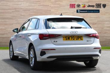 SPOTICAR Audi A3 1.5 Tfsi 35 Technik Sportback Euro 6 (s/s) 5dr Used Car - Saloon Petrol White - Hinckley - 1200527387_2