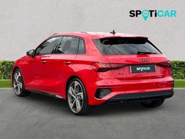 SPOTICAR Audi A3 1.5 Tfsi 35 Black Edition Sportback S Tronic Euro Used Car - Saloon Petrol Red - Dumfries - 1200549613_2