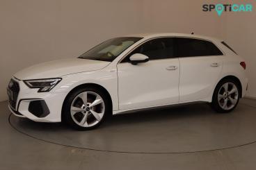SPOTICAR Audi A3 1.0 Tfsi 30 S Line Sportback Euro 6 (s/s) 5dr Used Car - Saloon Petrol White - Wellingborough - 1200552069_4
