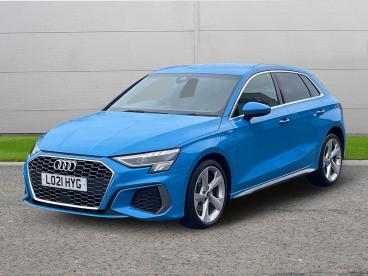 SPOTICAR Audi A3 1.4 Tfsie 40 S Line Sportback S Tronic Euro 6 (s/s Used Car - Saloon Plug-in Hybrid Blue - Worksop - 1200560010_3