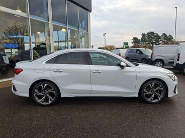 SPOTICAR Audi A3 1.5 Tfsi 35 S Line Euro 6 (s/s) 4dr Used Car - Saloon Petrol White - Boston - 1200565253_2