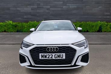 SPOTICAR Audi A3 1.5 Tfsi 35 S Line S Tronic Euro 6 (s/s) 4dr Used Car - Saloon Petrol White - Telford - 1200582897_2