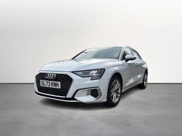 SPOTICAR Audi A3 1.0 Tfsi 30 Sport Sportback Euro 6 (s/s) 5dr Used Car - Saloon Petrol White - Letchworth - 1200585745_2