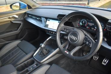 SPOTICAR Audi A3 1.5 Tfsi 35 S Line Euro 6 (s/s) 4dr Used Car - Saloon Petrol Blue - Ballymena County Antrim - 1200588420_5