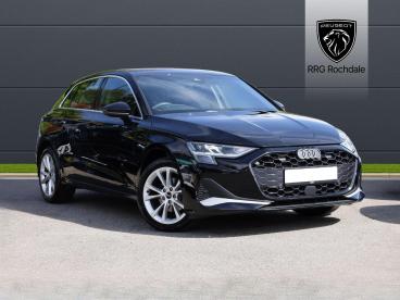 SPOTICAR Audi A3 1.5 Tfsi 30 Sport Sportback S Tronic Euro 6 (s/s) Used Car - Saloon Petrol Black - Rochdale - 1200594341_1