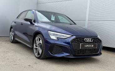 SPOTICAR Audi A3 1.5 Tfsi 35 Edition 1 Sportback S Tronic Euro 6 (s Used Car - Saloon Petrol Blue - Darlington - 1200594859_5