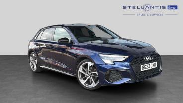 SPOTICAR Audi A3 2.0 Tdi 35 Edition 1 Sportback S Tronic Euro 6 (s/ Used Car - Saloon Diesel Blue - London - 1200597199_1