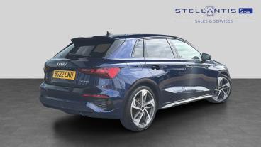SPOTICAR Audi A3 2.0 Tdi 35 Edition 1 Sportback S Tronic Euro 6 (s/ Used Car - Saloon Diesel Blue - London - 1200597199_3