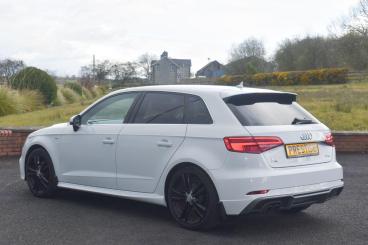 SPOTICAR Audi A3 1.4 Tfsi Cod S Line Sportback Euro 6 (s/s) 5dr Used Car - Saloon Petrol White - Ballymena County Antrim - 1200597524_5