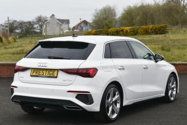 SPOTICAR Audi A3 2.0 Tdi 35 S Line Sportback S Tronic Euro 6 (s/s) Used Car - Saloon Diesel White - Ballymena County Antrim - 1200597530_3