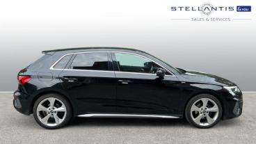 SPOTICAR Audi A3 1.5 Tfsi 35 S Line Sportback Euro 6 (s/s) 5dr Used Car - Saloon Petrol Black - Stockport - 1200597831_2