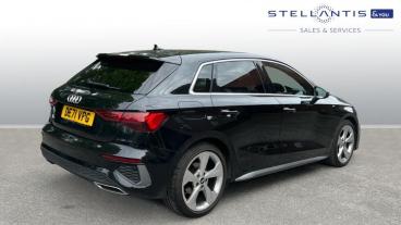 SPOTICAR Audi A3 1.5 Tfsi 35 S Line Sportback Euro 6 (s/s) 5dr Used Car - Saloon Petrol Black - Stockport - 1200597831_3