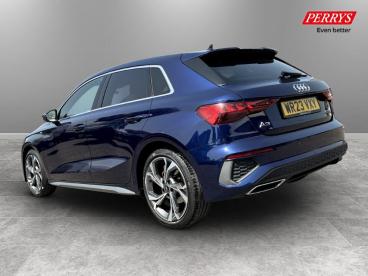SPOTICAR Audi A3 1.0 Tfsi 30 S Line Sportback S Tronic Euro 6 (s/s) Used Car - Saloon Petrol Blue - Sittingbourne - 1200603362_5