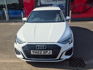 SPOTICAR Audi A3 1.5 Tfsi 35 S Line Sportback S Tronic Euro 6 (s/s) Used Car - Saloon Petrol White - Boston - 1200604831_2
