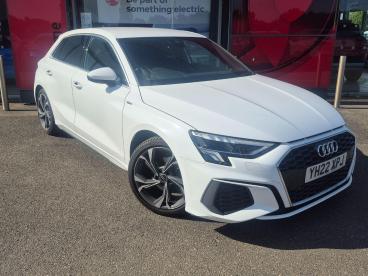 SPOTICAR Audi A3 1.5 Tfsi 35 S Line Sportback S Tronic Euro 6 (s/s) Used Car - Saloon Petrol White - Boston - 1200604831_5