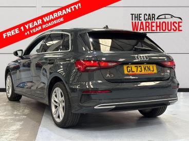 SPOTICAR Audi A3 30 Tfsi Sport 5dr Used Car - Saloon Petrol Grey - Swansea - 1200605781_2