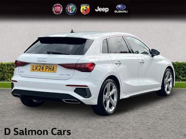 SPOTICAR Audi A3 1.5 Tfsi 35 S Line Sportback S Tronic Euro 6 (s/s) Used Car - Saloon Petrol White - Colchester - 1200606452_5