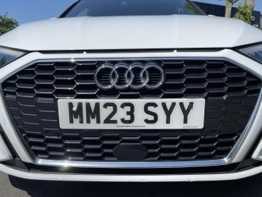 SPOTICAR Audi A3 1.0 Tfsi 30 S Line Sportback S Tronic Euro 6 (s/s) Used Car - Saloon Petrol White - Swansea - 1200613647_4