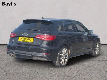 SPOTICAR Audi A3 1.5 Tfsi Cod 35 Black Edition Sportback S Tronic E Used Car - Saloon Petrol Black - Hereford - 1200615276_2