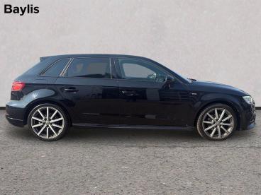 SPOTICAR Audi A3 1.5 Tfsi Cod 35 Black Edition Sportback S Tronic E Used Car - Saloon Petrol Black - Hereford - 1200615276_5