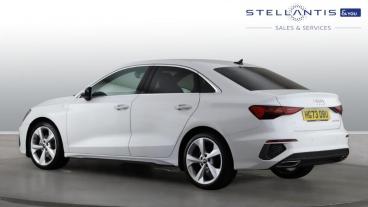 SPOTICAR Audi A3 1.0 Tfsi 30 S Line Euro 6 (s/s) 4dr Used Car - Saloon Petrol White - Birmingham - 1200617642_3