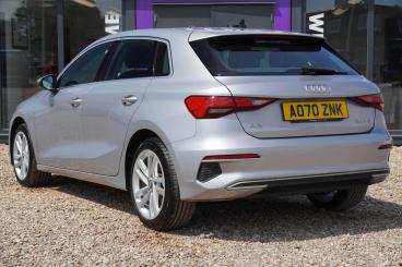 SPOTICAR Audi A3 1.5 Tfsi 35 Sport Sportback Euro 6 (s/s) 5dr Used Car - Saloon Petrol Silver - Great Yarmouth - 1200619701_2