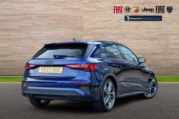 SPOTICAR Audi A3 1.5 Tfsi 35 Black Edition Sportback Euro 6 (s/s) 5 Used Car - Saloon Petrol Blue - Nuneaton - 1200623270_4