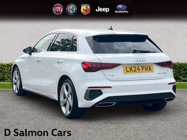 SPOTICAR Audi A3 1.5 Tfsi 35 S Line Sportback S Tronic Euro 6 (s/s) Used Car - Saloon Petrol White - Colchester - 1200626113_4