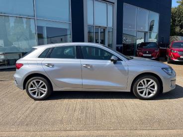 SPOTICAR Audi A3 1.0 Tfsi 30 Sport Sportback S Tronic Euro 6 (s/s) Used Car - Saloon Petrol Silver - Kettering - 1200626436_2