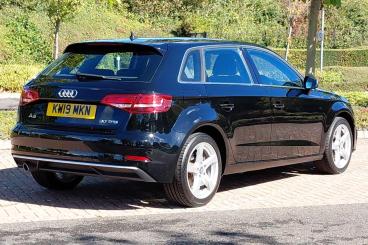 SPOTICAR Audi A3 1.0 Tfsi 30 Sport Sportback Euro 6 (s/s) 5dr Used Car - Saloon Petrol Black - Littlehampton - 1200630413_3