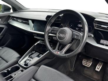 SPOTICAR Audi A3 1.0 Tfsi 30 S Line Sportback S Tronic Euro 6 (s/s) Used Car - Saloon Petrol Black - Derby - 1200631849_5
