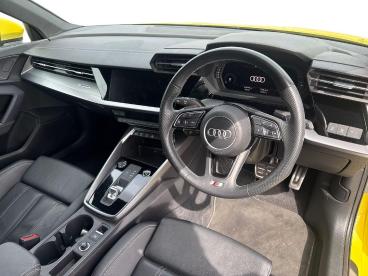 SPOTICAR Audi A3 1.5 Tfsi 35 S Line Sportback S Tronic Euro 6 (s/s) Used Car - Saloon Petrol Yellow - Derby - 1200631907_5