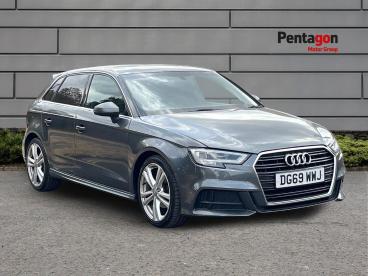 SPOTICAR Audi A3 1.6 Tdi 30 S Line Sportback Euro 6 (s/s) 5dr Used Car - Saloon Diesel Grey - Lincoln - 1200632367_1