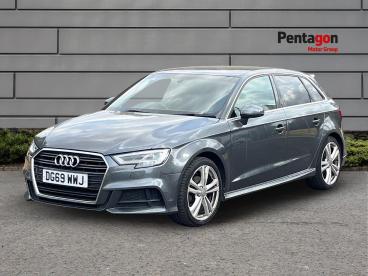 SPOTICAR Audi A3 1.6 Tdi 30 S Line Sportback Euro 6 (s/s) 5dr Used Car - Saloon Diesel Grey - Lincoln - 1200632367_3