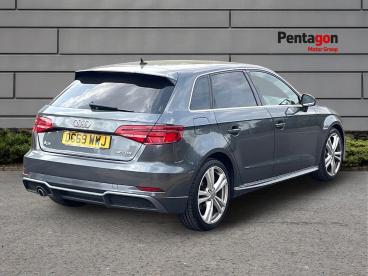 SPOTICAR Audi A3 1.6 Tdi 30 S Line Sportback Euro 6 (s/s) 5dr Used Car - Saloon Diesel Grey - Lincoln - 1200632367_4