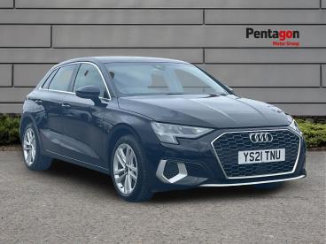 SPOTICAR Audi A3 1.4 Tfsie 40 Sport Sportback S Tronic Euro 6 (s/s) Used Car - Saloon Plug-in Hybrid Black - Burton-on-trent - 1200632454_1