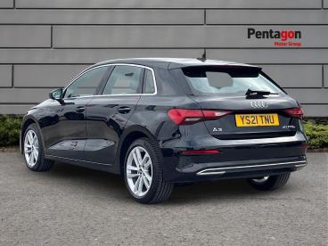 SPOTICAR Audi A3 1.4 Tfsie 40 Sport Sportback S Tronic Euro 6 (s/s) Used Car - Saloon Plug-in Hybrid Black - Burton-on-trent - 1200632454_2